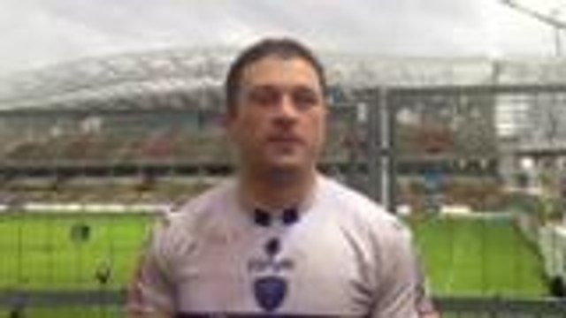 Shalva Suriashvili interrogé par Romain Chabat après la victoire contre Limoges