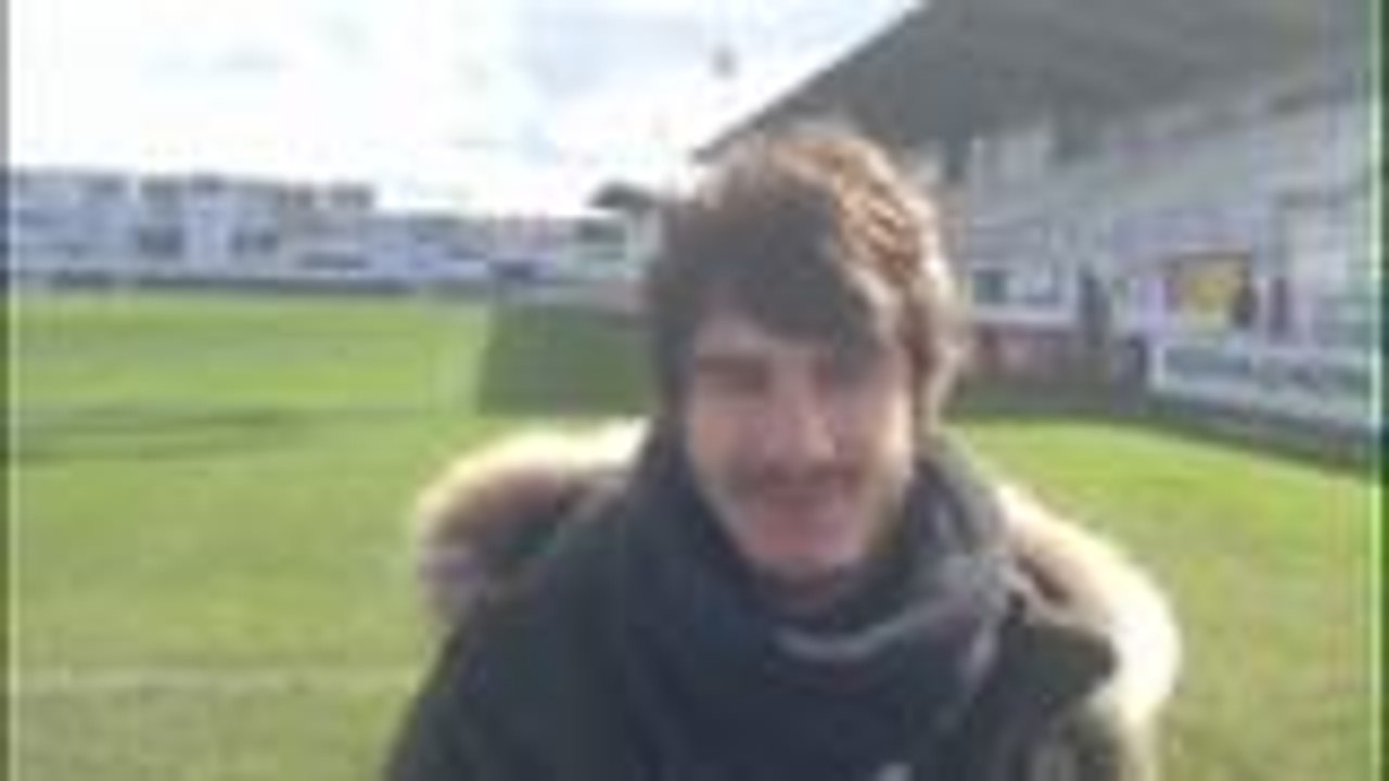 Brice Labadie (SA XV) avant le match contre Valence d'Agen