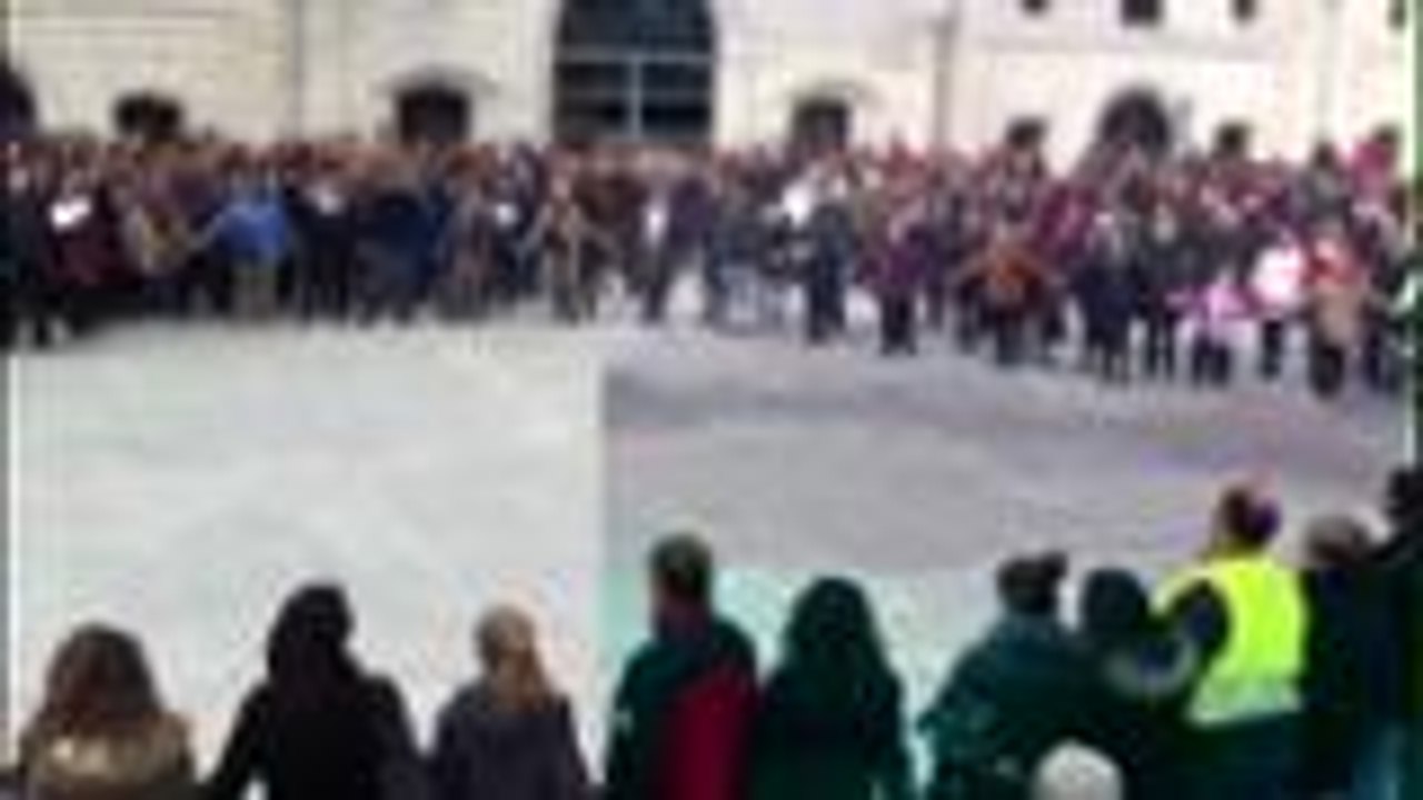 Imagine chanté aux chais Magelis