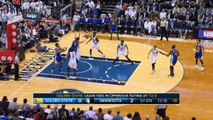 Karl-Anthony Towns 24 pts 11 rebs vs Warriors 21.03.2016