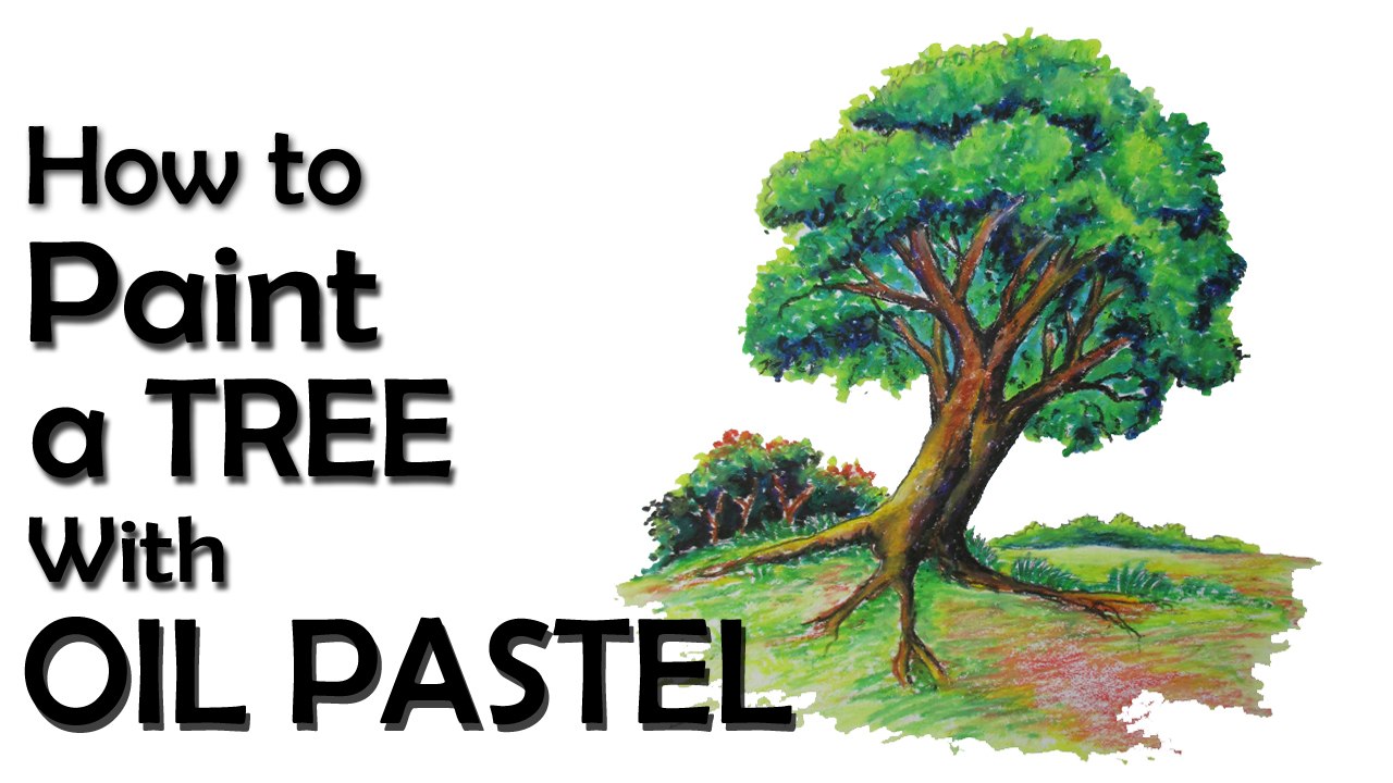 How to Paint a Tree with Oil Pastel [LONG VERSION] Episode3 video