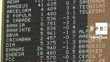 El IBEX 35 pierde el 0,91% y los 9.100 puntos en la última jornada de mayo