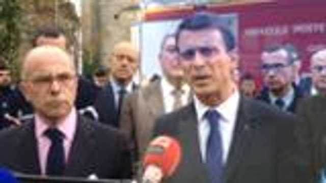 Manuels Valls s'exprime sur le drame