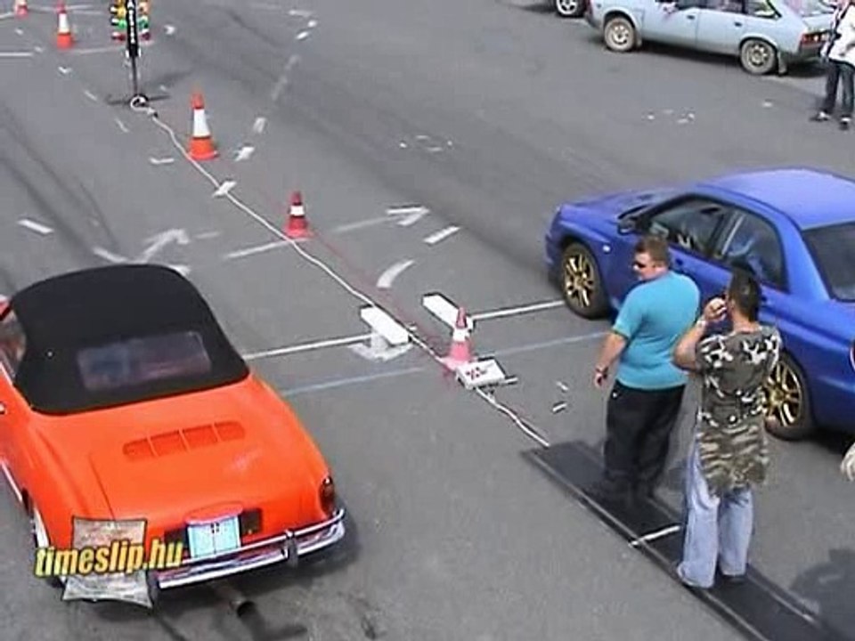 VW Karmann Ghia Vs. Subaru Impreza WRX STI