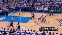 Westbrook Sprints And Jams Warriors vs Thunder NBA PLAYOFFS 5.24.16