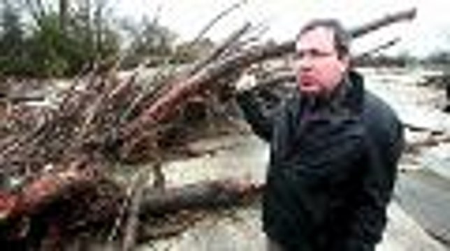 Stade Eaux Vives Pau , après les inondations de janvier