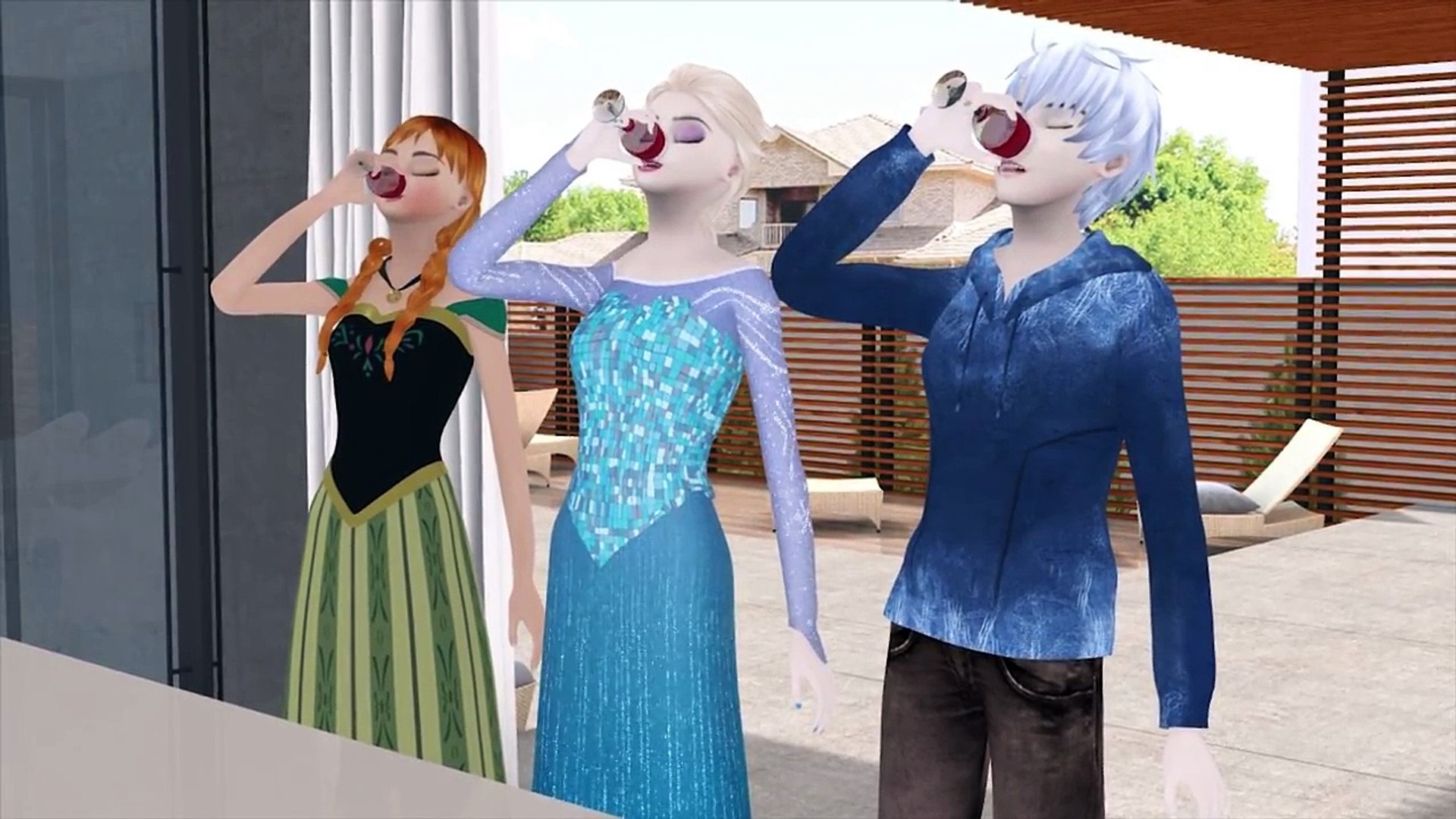 Sims 3 Elsa And Jack Frost 