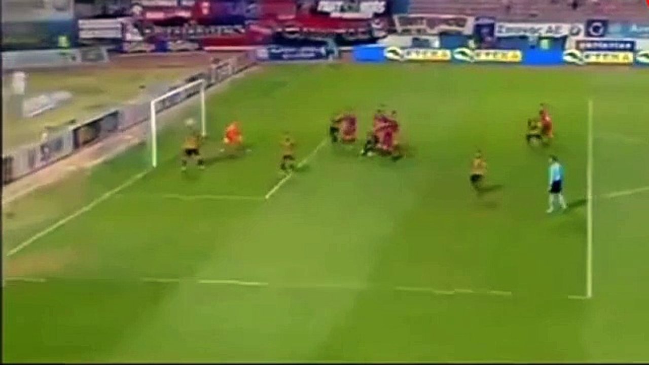 1-0 Georgios Masouras Goal - Panionios 1 u2013 0 AEK u2013 Greek Superleague Playoffs u2013 31.05.2016