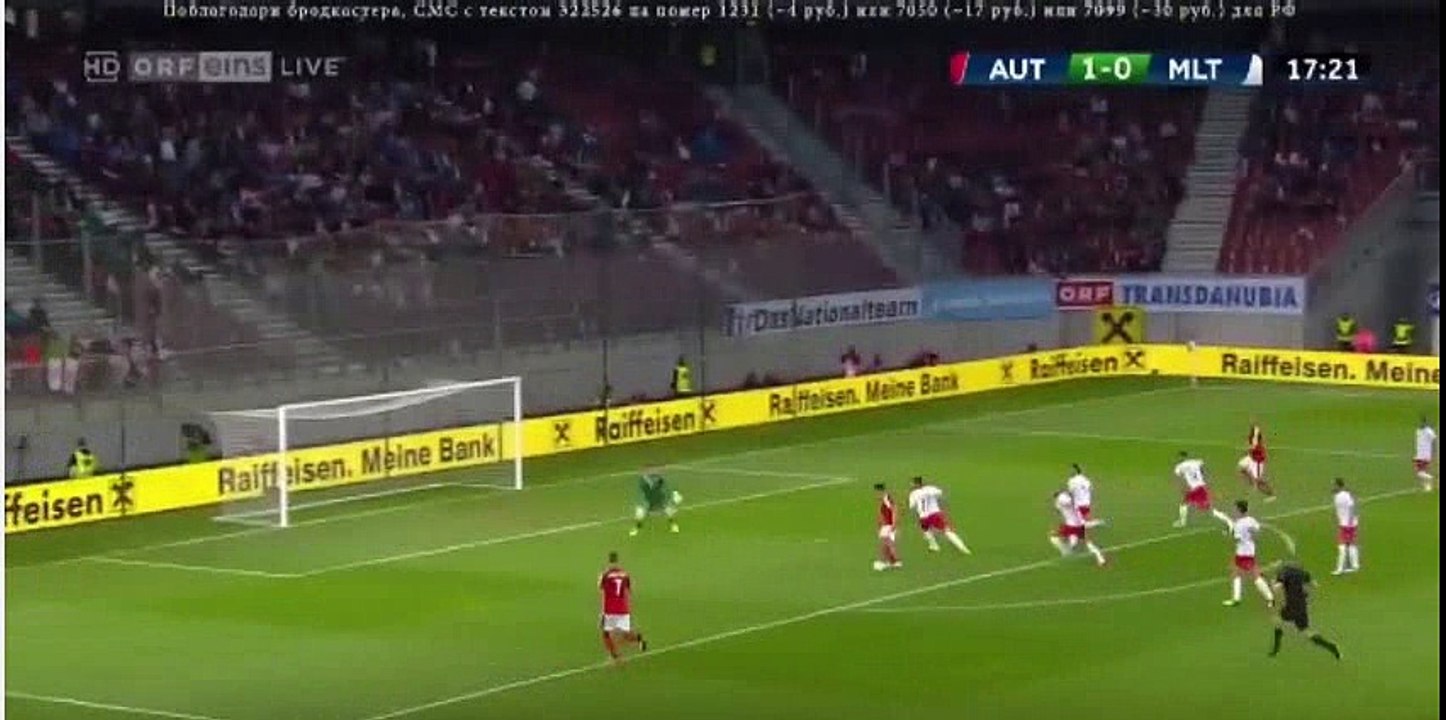 Alessandro Schopf Goal HD - Austria 2-0 Malta 31.05.2016