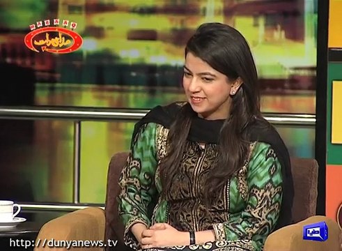 Mazaq Raat on Dunya News - 31 May 2016 P 4/5 | Shiza Fatima and Abrar-ul-Haq