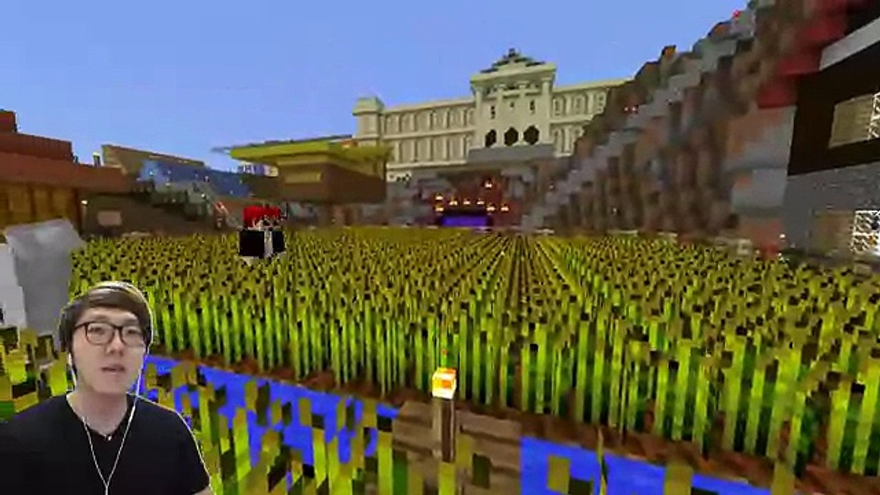 【マインクラフト】赤髪のともさんのワールド見学！めちゃスゴイ！前編【ヒカキンのマイクラ実況 Part167】【ヒカクラ】