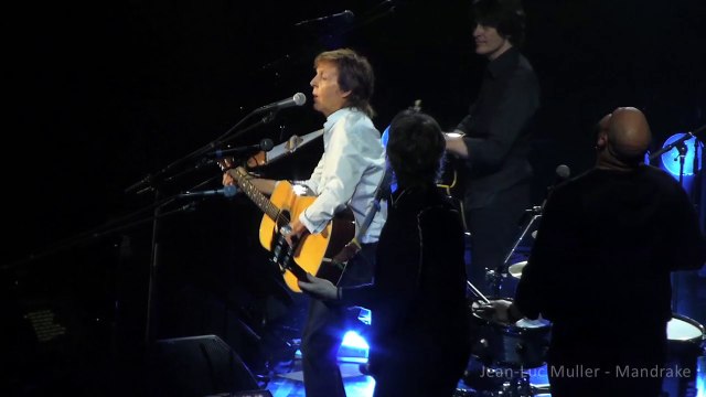 Paul McCARTNEY - Bercy, Paris - 30 mai 2016 - 3 titres