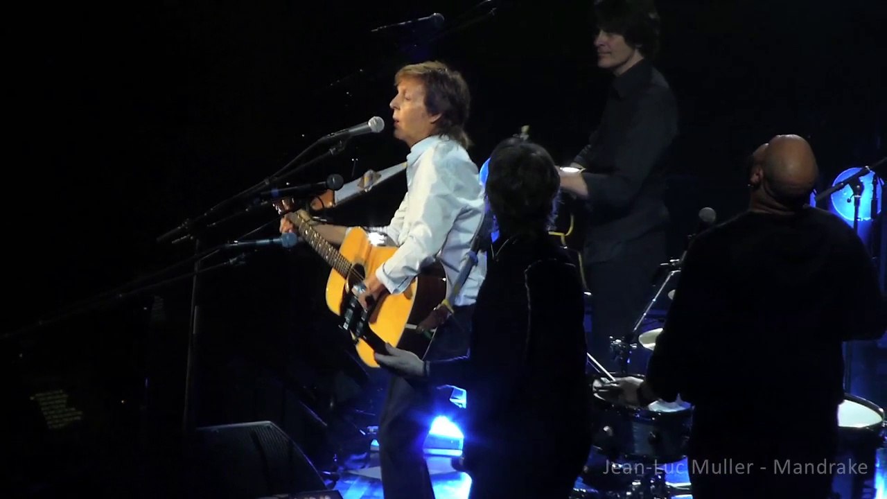 Paul McCARTNEY - Bercy, Paris - 30 mai 2016 - 3 titres