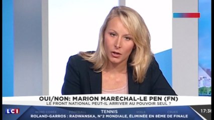 Marion Maréchal-Le Pen inquiète d’une candidature concurrente au FN