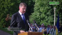 Discursul Presedintelui Klaus Iohannis la inaugurarea monumentului 'Aripi' din Piata Presei