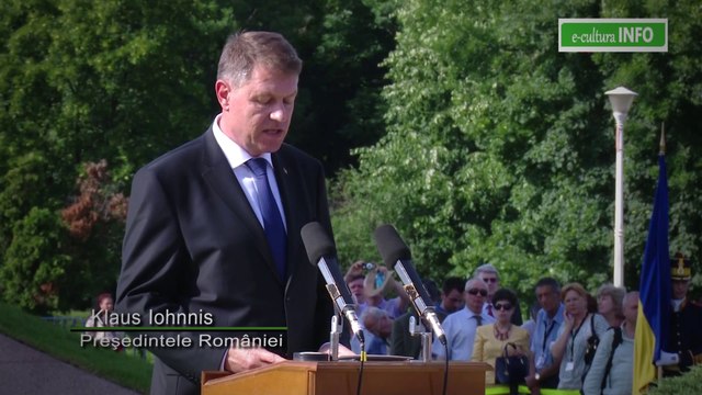 Discursul Presedintelui Klaus Iohannis la inaugurarea monumentului 'Aripi' din Piata Presei