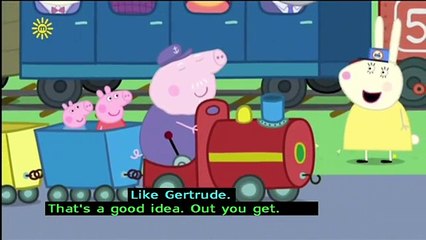 Peppa Pig (Series 4)   Grandpa Pig s Train To The Rescue (with subtitles)