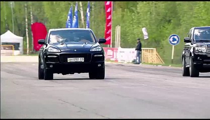 Гонки на отжатых в Донецке машинах в Москве Россия
