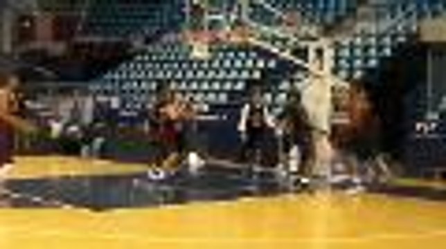 Entraînement de l'équipe de France de Basket-ball à Pau