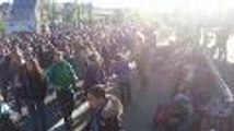 Flash Mob des collégiens charentais à Lourdes