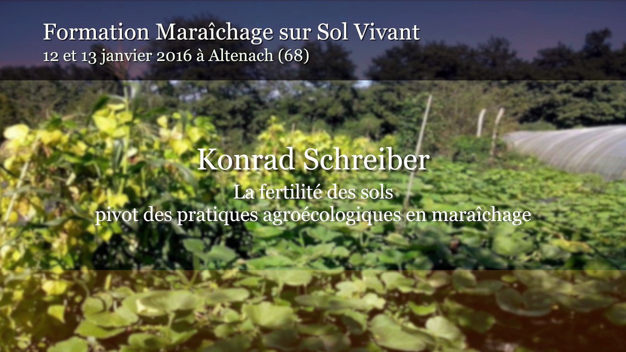 Formation MSV K Schreiber 01/2016 - Partie 4 Walter White - compostage à froid