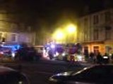 Incendie du bar Le Mandragos place verdun à Pau