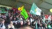 Colomiers - Section avec les supporters