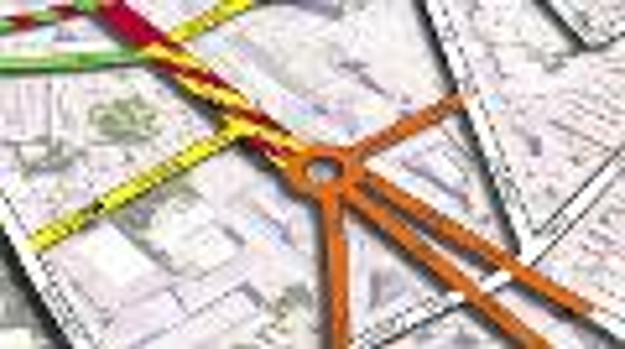 Pau : un rond-point sur le cours Bosquet