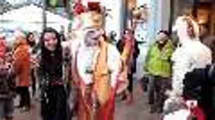 Carnaval 2013 : arrivée de Sent Pançard à Pau