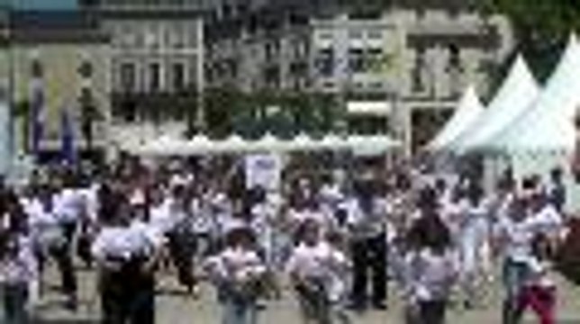 Flashmob place Clemenceau à Pau