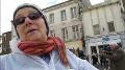 Manif contre la torture en Russie à Angoulême