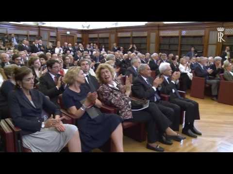 Roma - Mattarella al convegno 'Ricordando Luciano Lama' (31.05.16)
