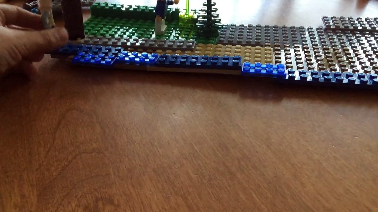 Shark attack Jaws Lego