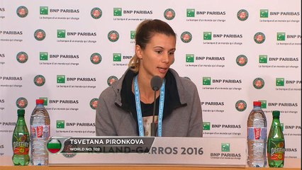 Roland-Garros - Pironkova : ''J’avais besoin de cet arrêt''