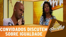 Convidados discutem igualdade entre homens e mulheres!