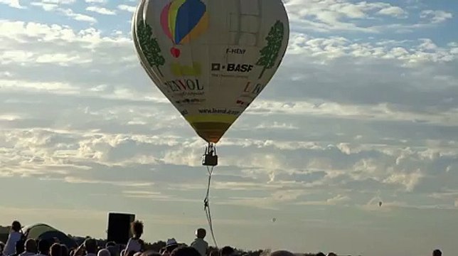 Spectacle des montgolfières à Angoulême
