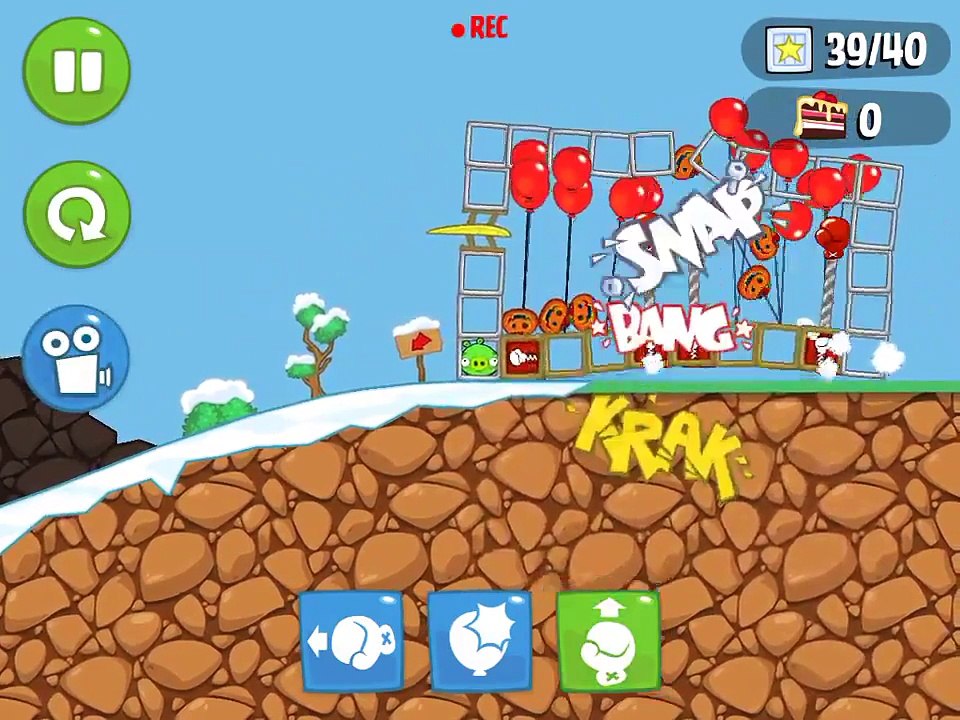 The bad piggies show S1 Episode 1: ANGRY BIRDS FIGHT