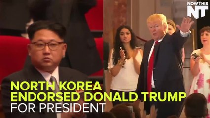 North Korea Endorsed Donald Trump