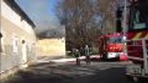 Incendie spectaculaire au Quai des Pontis