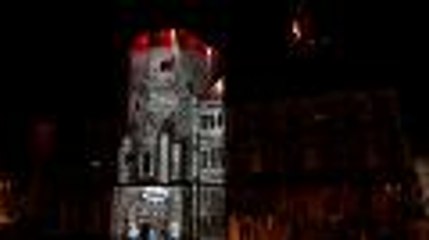 Illumination de l'hotel de ville