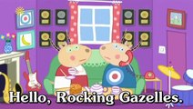 Learn english through Cartoon | Peppa Pig with subtitles | Episode 43: Madame Gazelle'...