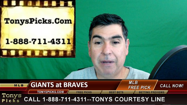 Atlanta Braves vs. San Francisco Giants Free Pick Prediction MLB Baseball Odds Preview 5-31-2016