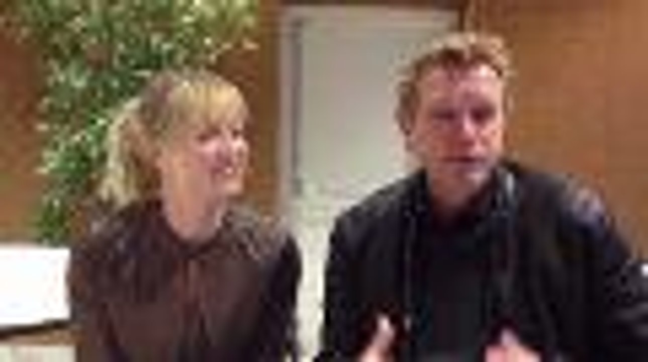 Xavier Delux et Virginie Caliari comme des poissons dans l'eau en Charente