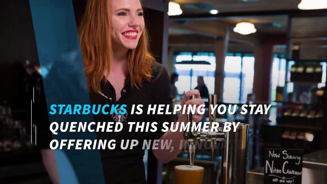 Keep cool this summer with Starbucks' two tasty iced coffee additions