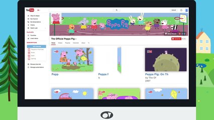 Bem vindos ao canal de peppa pig