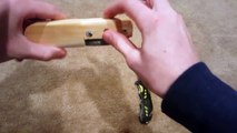 homemade wood carving knife