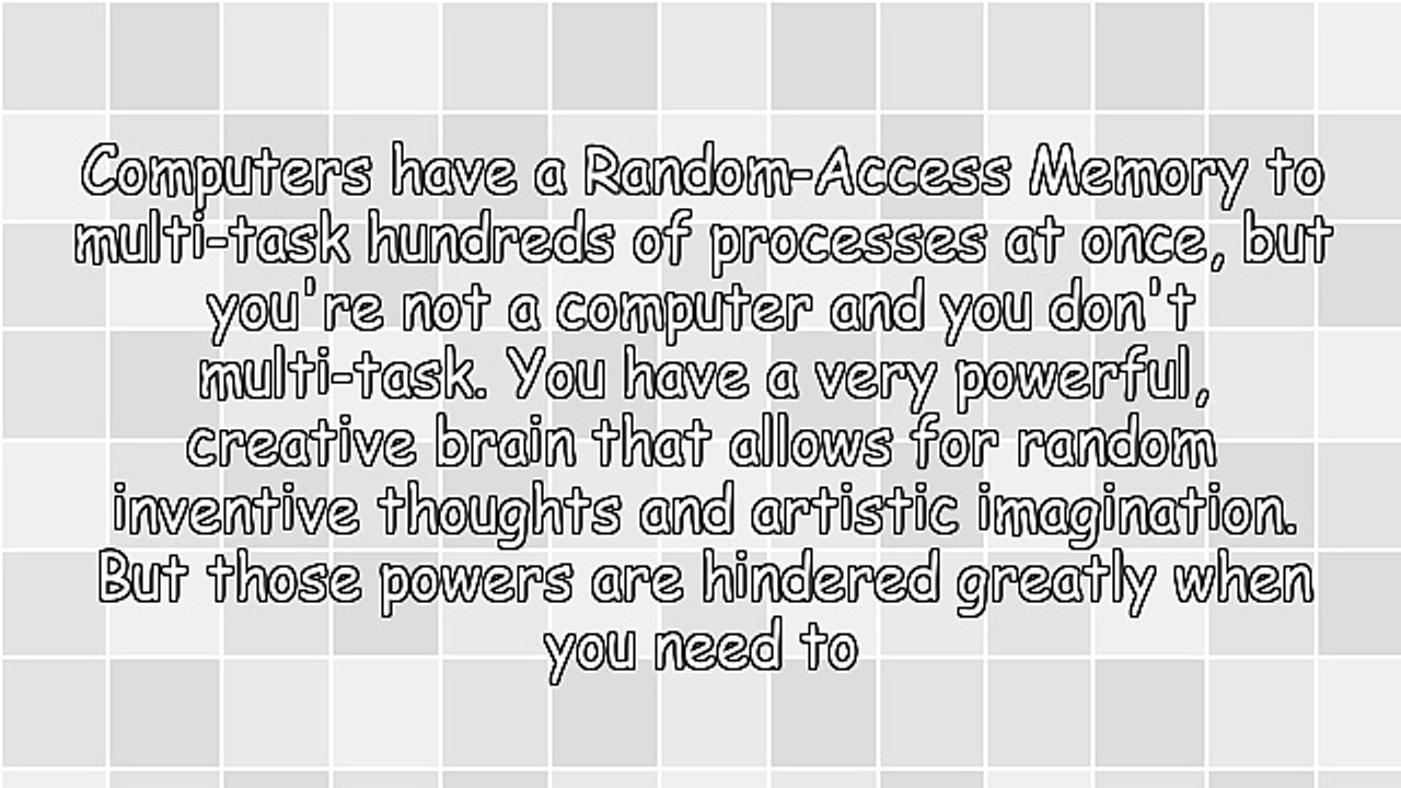 Why List-Making Is The Only Way to Free Up Your Brain