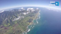 Wingsuit Pilots Take Breathtaking Trip Over Hawaii