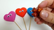 Cake Pop Play Doh Ice Cream Heart Surprise Toys