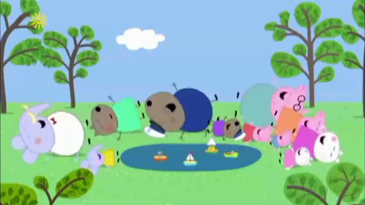 Peppa Pig Toys Dctc ~ Captain Daddy Dog - Grampy Rabbit's Dinosaur Park